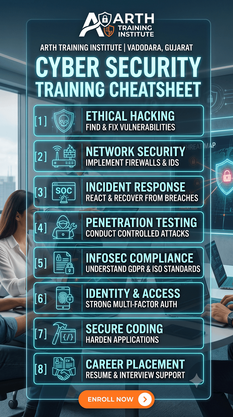Cyber Security Training Cheatsheet