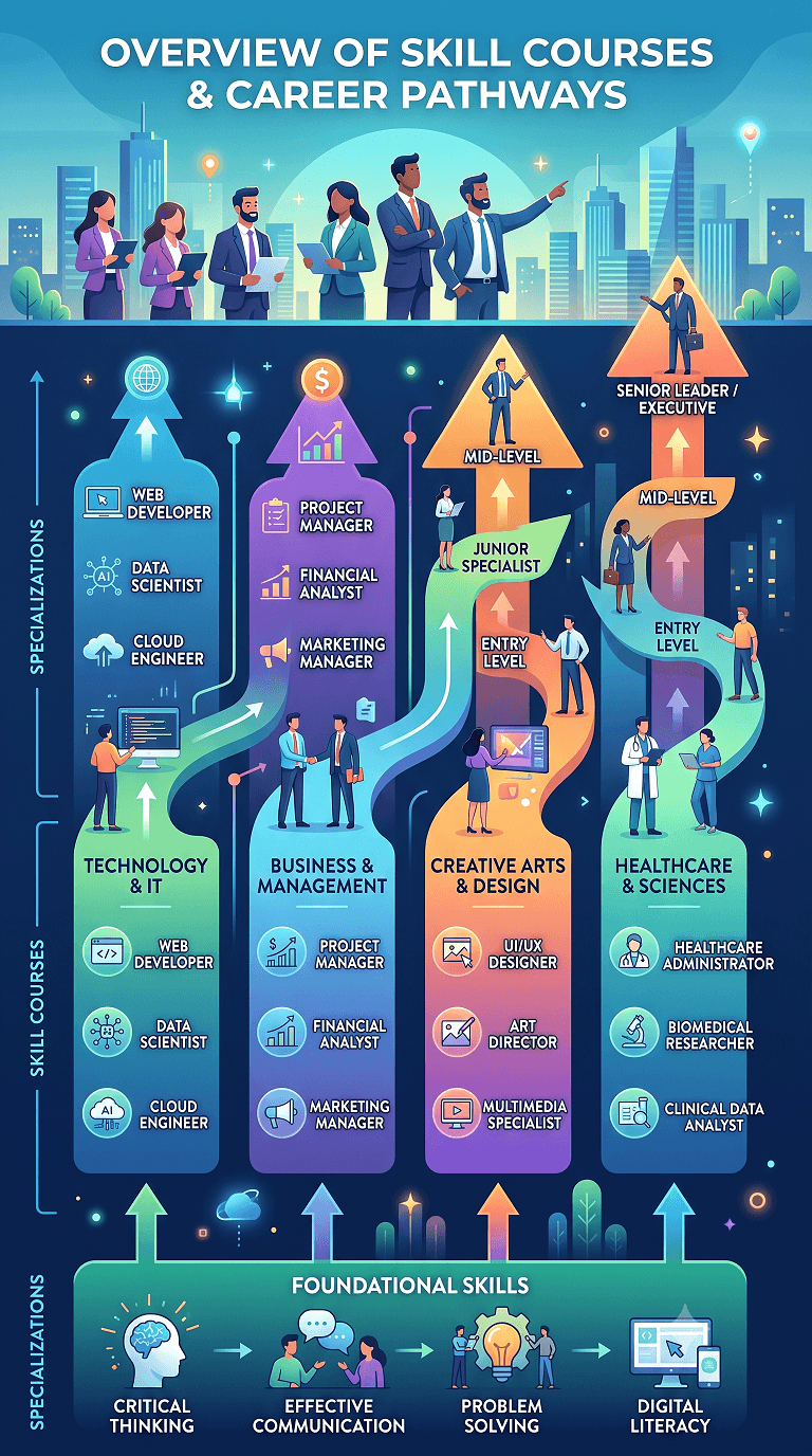 Overview of Skill Courses and Career Pathways
