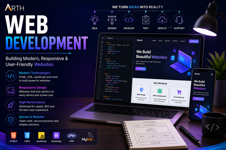 Web Development Course by Arth Training Institute