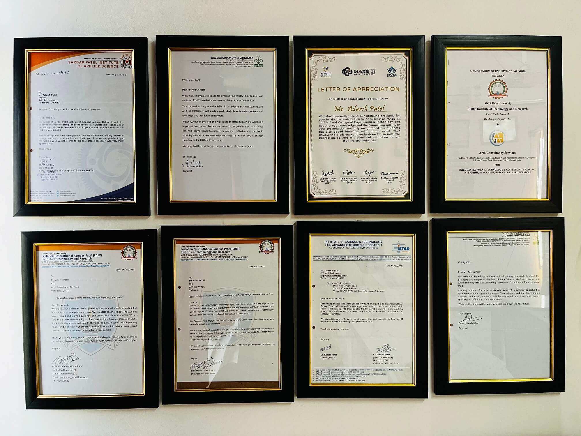 Appreciation Certificate | ATI
